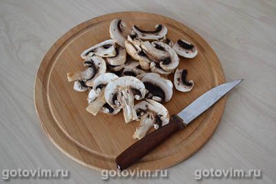 Гречневый суп-пюре с овощами и грибами