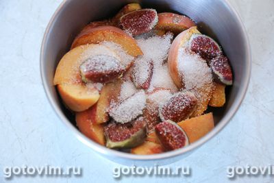 Варенье из персиков и инжира