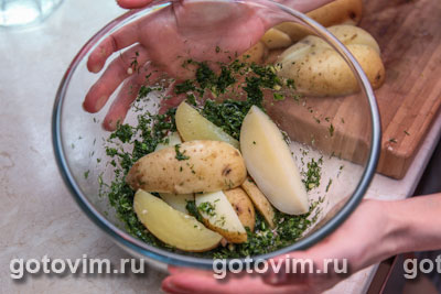 Картофель по-деревенски (2-й рецепт)