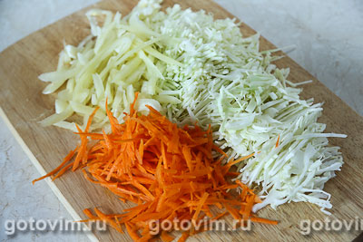 Легкий овощной салат с крабовыми палочками «Снежный краб» VICI .