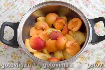 Абрикосово-персиковый джем на зиму