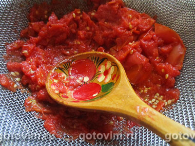 Домашний рецепт томатного пюре