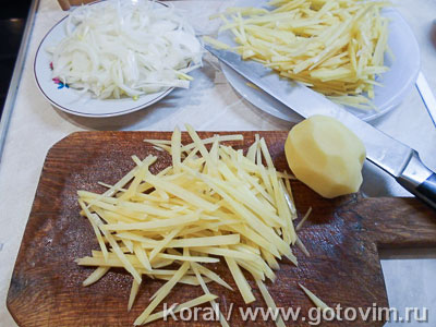Салат из картошки по-корейски (Камдича)