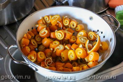 Варенье из апельсиновых корок (2-й рецепт)