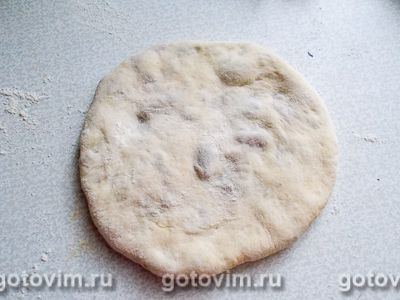 Лобиани - пирог с фасолью по-грузински