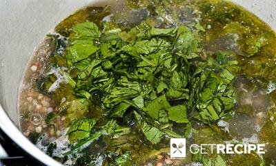 Зеленый суп с гречневой крупой (2-й рецепт)