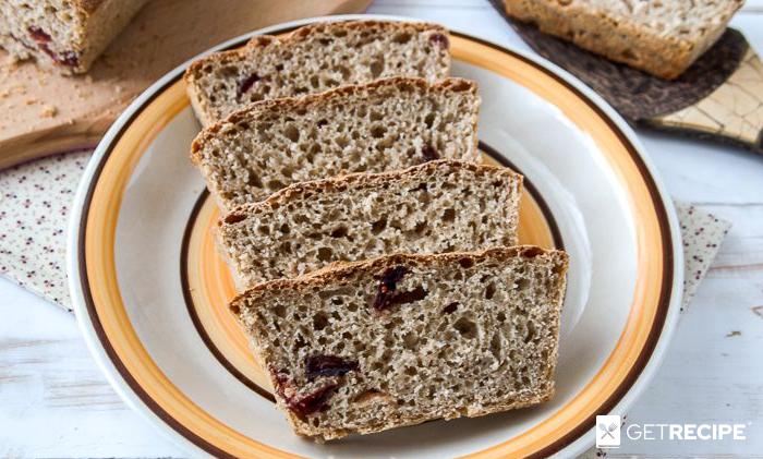 Photo of Ржаной хлеб с сушёной клюквой (2-й рецепт)