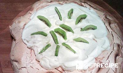 Торт-безе «Павлова» с ежевикой (2-й рецепт)