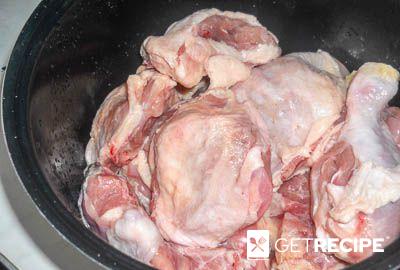 Куриные бедра с красной смородиной в мультиварке (2-й рецепт)