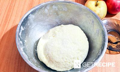 Пирог с тертыми яблоками (2-й рецепт)