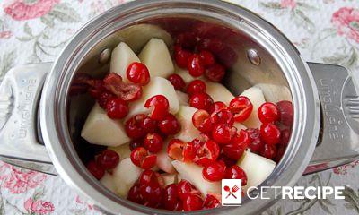 Яблочный джем с кизилом (2-й рецепт)