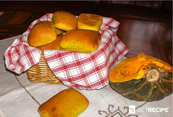 Photo of Тыквенные хлебцы на йогурте (булочки)