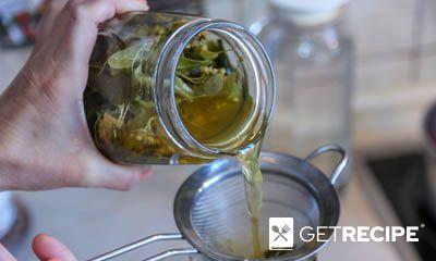 Холодный зеленый чай с липой и медом (2-й рецепт)