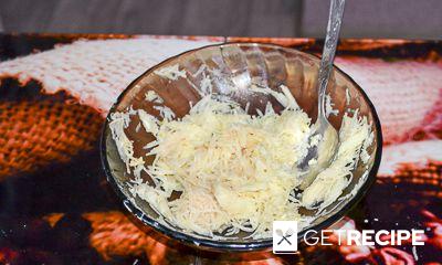 Мясной кекс с начинкой из грибов и картофеля (2-й рецепт)