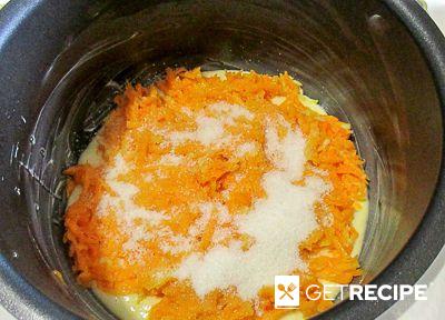 Заливной пирог на кефире с тыквой и лимоном в мультиварке (2-й рецепт)