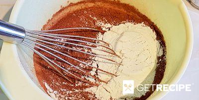 Шоколадный кекс с вареной сгущенкой (2-й рецепт)
