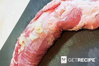 Свиная вырезка в духовке с соусом ромеско (2-й рецепт)