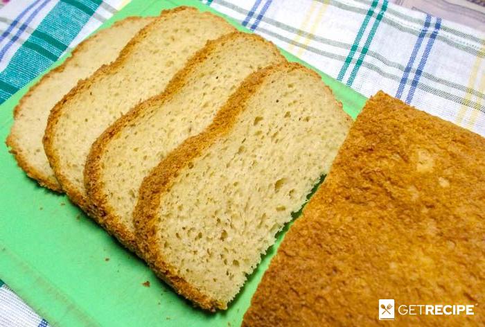 Photo of Кукурузный хлеб в хлебопечке.