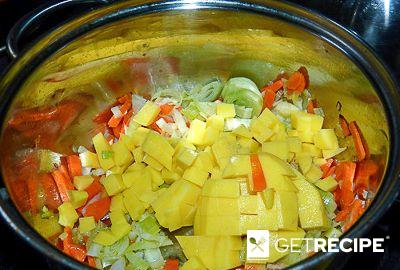 Ватерзой с курицей - куриный суп со сливками (Gentse Waterzooi) (2-й рецепт)