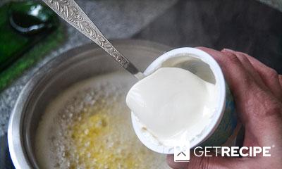 Пшённая каша с сыром и яйцом (2-й рецепт)