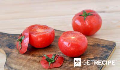 Малосольные помидоры с чесноком (2-й рецепт)