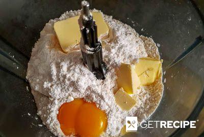 Французский песочный пирог с заварным лимонным кремом (tarte au citron) (2-й рецепт)