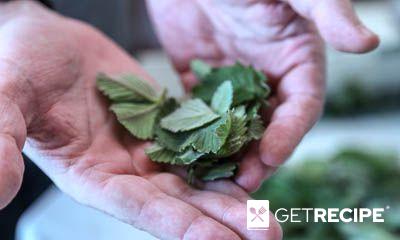 Чай из листьев земляники (ферментированных) (2-й рецепт)