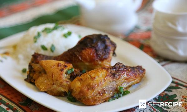 Курица тандури (Tandoori Chicken).