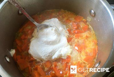Тушеная морковь со сметаной и оливками (2-й рецепт)