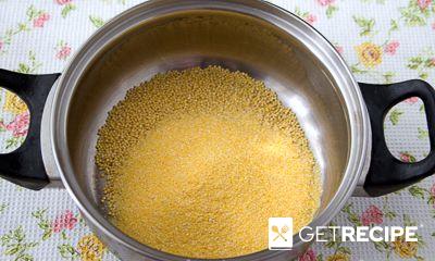 Кукурузно-пшенная каша на воде (2-й рецепт)