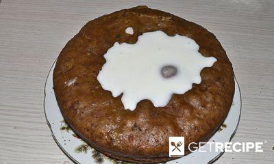 Пирог с яблочным повидлом в мультиварке (2-й рецепт)