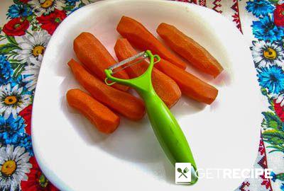 Тушеная морковь с фасолью в томате (2-й рецепт)