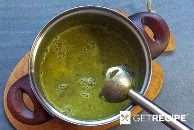 Суп-пюре из зелёного сладкого перца и сельдерея