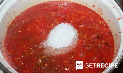 Сырая аджика из болгарского перца и помидоров (2-й рецепт)