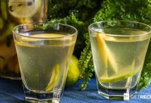 Photo of Зеленый чай колд брю с яблоком и лаймом (cold brew)