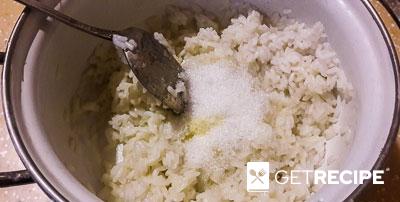 Печеная тыква с рисовой кашей и изюмом (2-й рецепт)