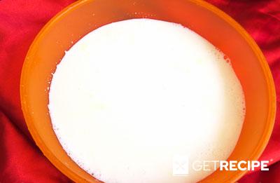 Молочное желе с клубникой (2-й рецепт)