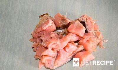Фарфалле с копченым лососем в итальянском стиле (2-й рецепт)