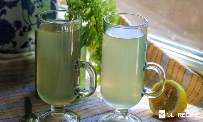 Photo of Лимонад из зеленого чая с мятой.