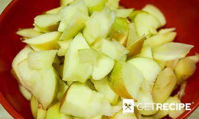 Шарлотка с яблоками в микроволновке за 20 минут (2-й рецепт)