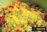 Салат из куриной грудки с маринованным перцем и рисом (2-й рецепт)