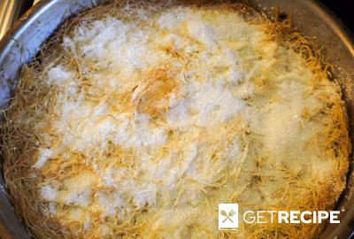 Пирог с сыром из теста кадаиф (2-й рецепт)
