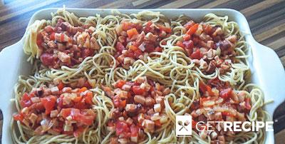 Гнездышки из спагетти (2-й рецепт)