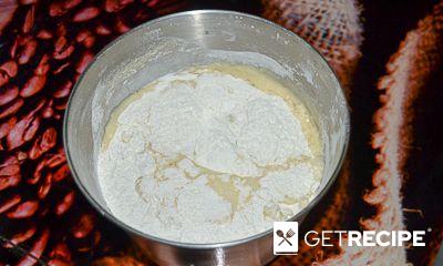 Пирог на кефире с клубникой (2-й рецепт)