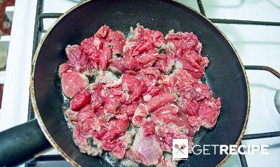 Чечевица с говядиной, имбирем и карри (2-й рецепт)