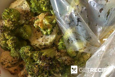 Запеканка из брокколи и кабачков с плавленым сыром и чесноком (2-й рецепт)