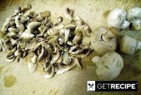 Рулетики из горбуши с грибами (2-й рецепт)