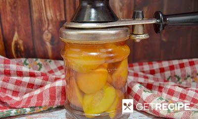 Компот из персиков и абрикосов на зиму (2-й рецепт)