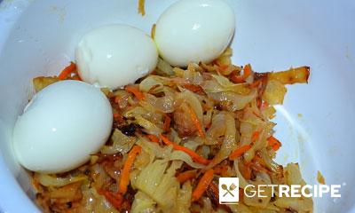 Расстегаи с капустой и яйцом (2-й рецепт)