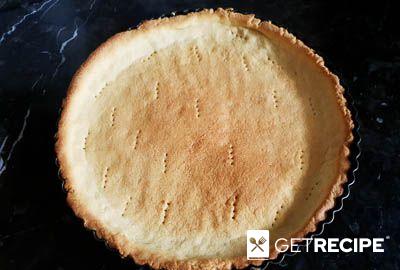 Французский песочный пирог с заварным лимонным кремом (tarte au citron)